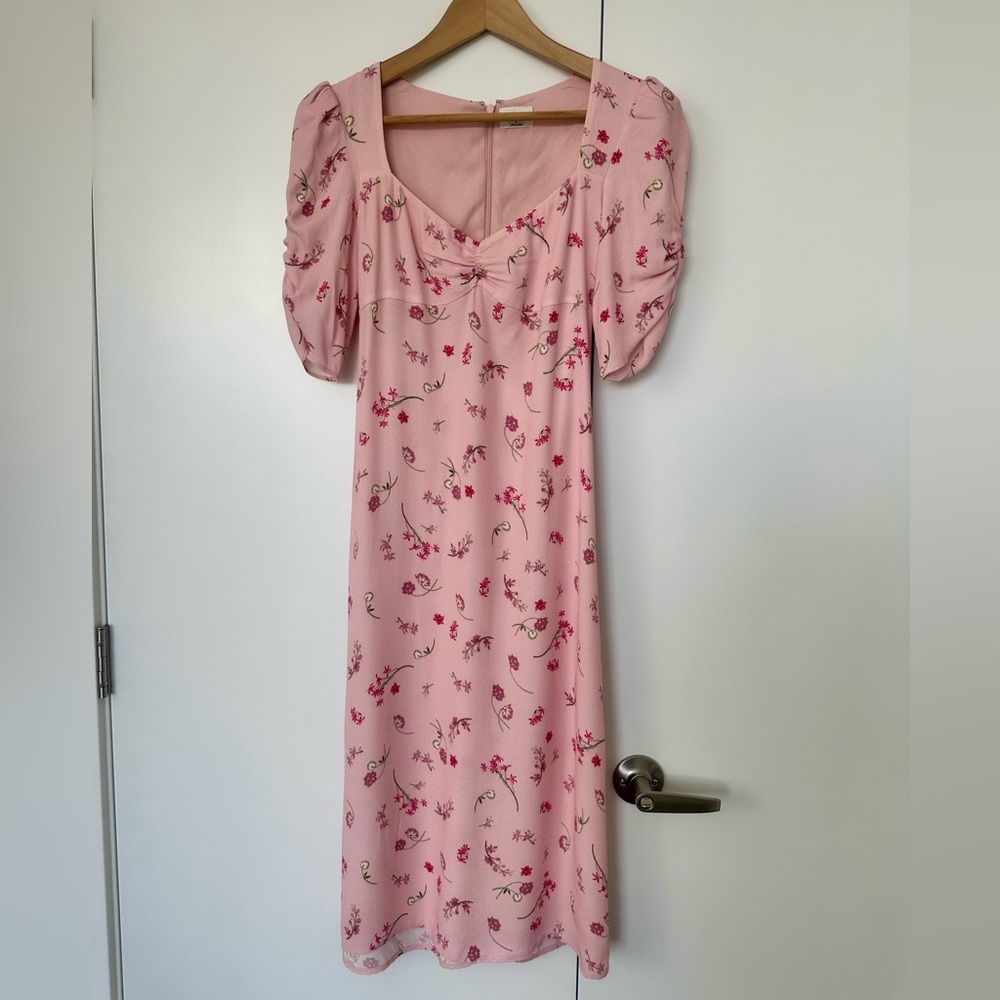 Wilfred Pink Floral Dress